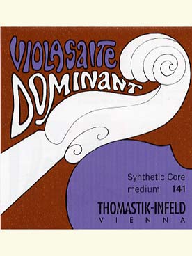 Illustration de Thomastik Dominant - calibre medium Jeu complet alto