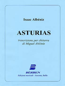 Illustration de Asturias (N° 5 Suite espagnole op. 47) - tr. Ablóniz