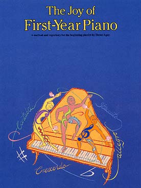 Illustration de JOY OF (les joies de...) - First year piano (en anglais)