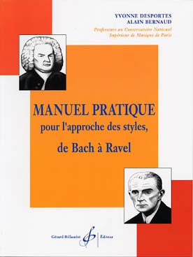 Illustration de Manuel pratique pour l'approche des styles de Bach à Ravel
