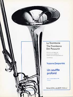 Illustration de Un souffle profond pour trombone basse ou tuba et piano