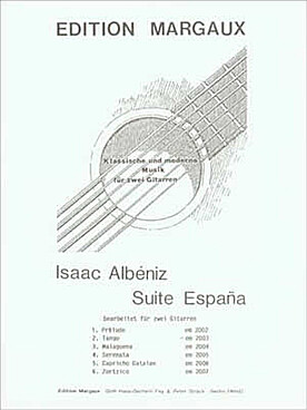 Illustration de Suite España op. 165 N° 2 : Tango