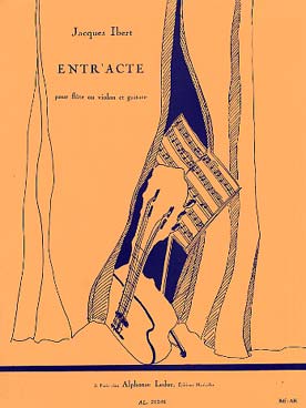 Illustration de Entr'acte (flûte ou violon, partie de guitare sur le conducteur)