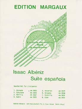 Illustration de Suite española op. 47 N° 1 : Granada