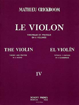 Illustration de Le Violon théorique et pratique, méthode - Vol. 4
