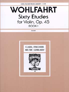 Illustration de 60 Études op. 45 - Vol. 1 : éd. Carl Fischer