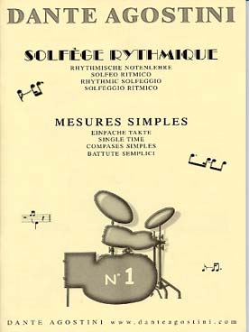 Illustration de Solfège rythmique - Vol. 1 : mesures simples