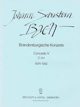 Illustration de Concerto Brandebourgeois N° 5 BWV 1050 en ré M