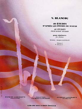 Illustration de 40 Études mélodiques et progressives d'après Mazas - Vol. 2
