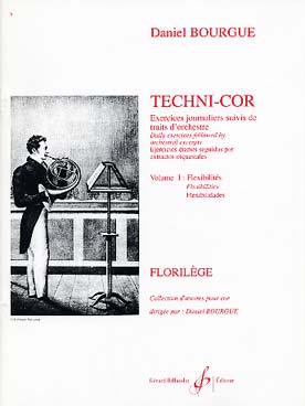Illustration de Techni-cor : exercices journaliers suivis de traits d'orchestre - Vol. 1 : Flexibilités
