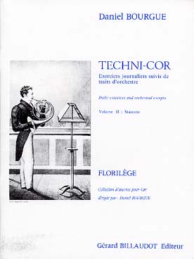 Illustration de Techni-cor : exercices journaliers suivis de traits d'orchestre - Vol. 2 : Staccato