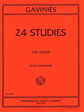 Illustration de 24 Études (Galamian)