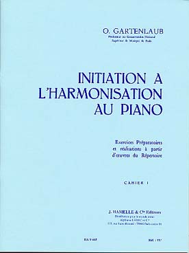 Illustration de Initiation à l'harmonisation au piano - Vol. 1