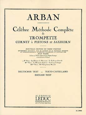 Illustration de Grande méthode "de cornet à pistons et de saxhorn" - éd. Leduc (rév. J. Maire) Vol. 1