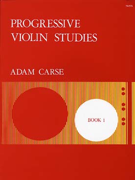 Illustration de Progressive violin studies  - Vol. 1