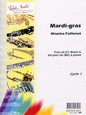 Illustration de Mardi-gras (tuba ut/basse/baryton si b)