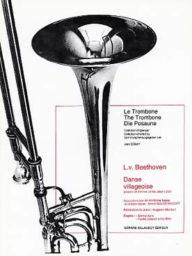 Illustration de Danse villageoise pour tuba ou trombone basse et piano