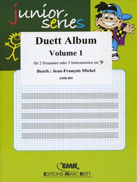 Illustration de DUET ALBUM pour 2 trombones ou 2 instruments en fa - Vol. 1