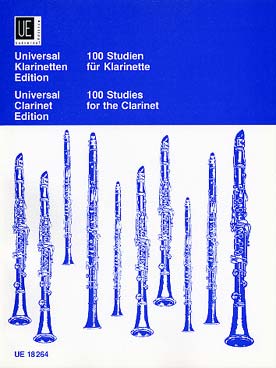 Illustration de 100 ÉTUDES pour clarinette