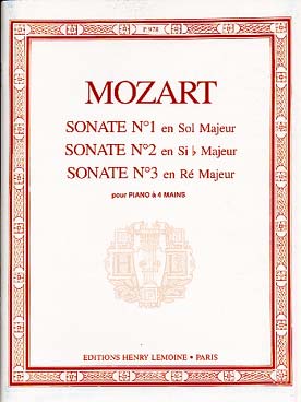 Illustration de Sonates N° 1, 2 et 3