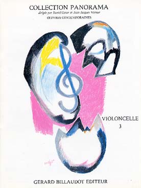 Illustration de PANORAMA (coll. d'œuvres contemporaines) - Violoncelle 3 : Nigg, Nikiprowetzky, Mihalovici, Duc, Saguer