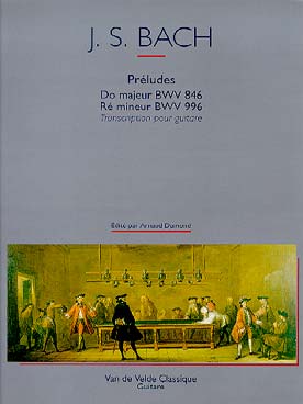 Illustration de Préludes en do M BWV 846 et en ré m BWV 996 (tr. A. Dumond)