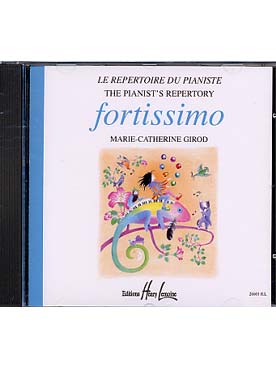 Illustration de Le RÉPERTOIRE DU PIANISTE : morceaux originaux choisis et doigtés par Béatrice Quoniam - CD de Fortissimo