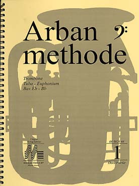 Illustration de Méthode (3 volumes regroupés) pour tuba, trombone, bombardon ou euphonium