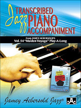 Illustration de Collection AEBERSOLD Jazz piano voicings - Vol. 54 : Maiden voyage (sans CD)