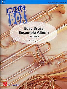 Illustration de EASY BRASS ENSEMBLE ALBUM (ensemble de cuivres à 4 parties) - Vol. 2