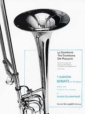 Illustration de Sonate en fa M pour trombone basse et piano