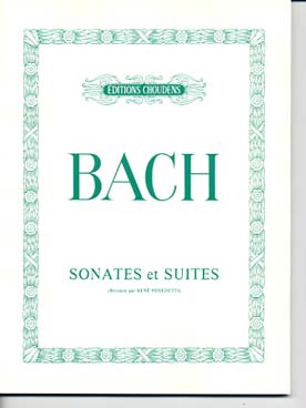 Illustration de 6 Sonates et Partitas BWV 1001 à 1006 - éd. Choudens, rév. Penedetti