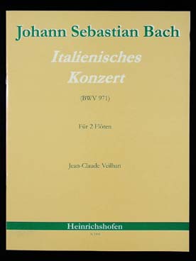 Illustration de Concerto italien BWV 971 (tr. Veilhan)