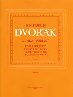 Illustration de Dumka op 12/1 B 136 et Furiant op 12/2 B 137.