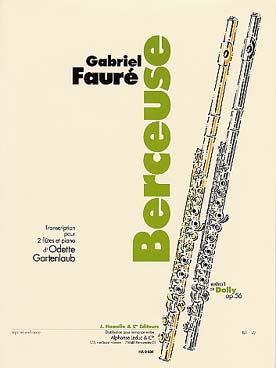 Illustration de Berceuse op. 56/1 extraite de Dolly, tr. Gartenlaub pour 2 flûtes et piano