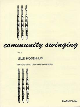 Illustration de Community swinging pour ensemble de flûtes ou petit ensemble - Vol. 1 Conducteur