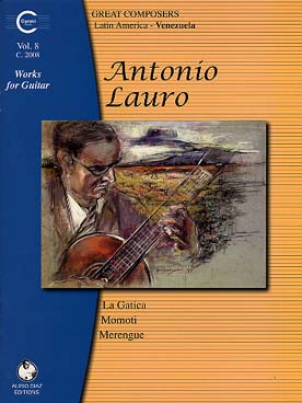 Illustration de Guitar works (éd. Caroni, révision Díaz) - Vol. 8 : La Gatica - Momoti - Merengue