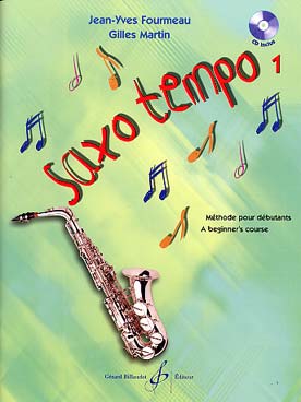 Illustration de Saxo tempo avec CD : méthode pour débutants avec CD play-along - Vol. 1