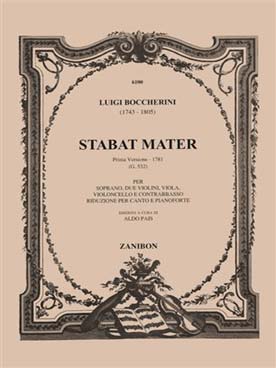 Illustration de Stabat Mater op. 61 pour soprano et piano