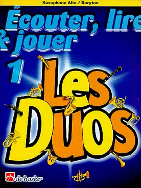 Illustration de ÉCOUTER, LIRE ET JOUER - Les Duos Vol. 1 (alto ou baryton)