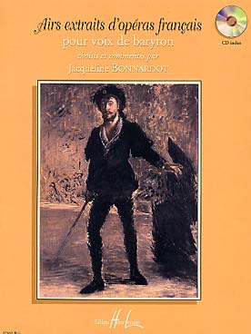 Illustration de AIRS D'OPÉRAS FRANÇAIS pour baryton avec CD (sél. Bonnardot)