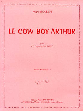 Illustration de Le Cow boy Arthur pour xylophone et piano