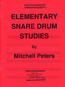 Illustration de Elementary snare drum studies