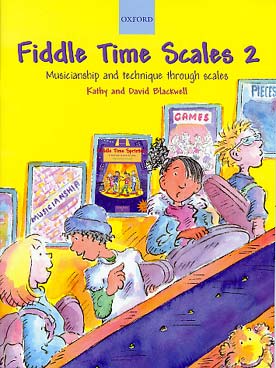 Illustration de Fiddle time scales : gammes, arpèges et morceaux faciles - Vol. 2