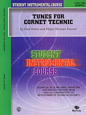 Illustration de TUNES FOR CORNET TECHNIC - Vol. 1 : elementary (ancienne édition)