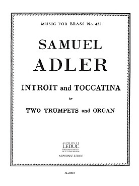 Illustration de Introit and toccatina pour 2 trompettes et orgue