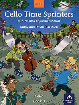 Illustration de Cello time, recueils avec téléchargement - Vol. 3 : Cello time sprinters