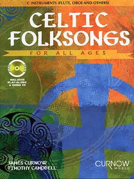 Illustration de CELTIC FOLKSONGS for all ages pour tous instruments en ut avec CD play-along