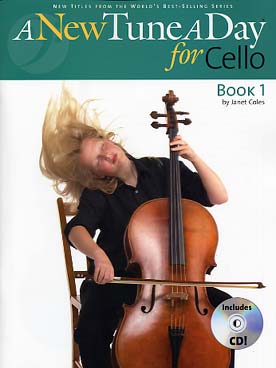 Illustration de A NEW TUNE A DAY for cello avec CD - Vol. 1 (texte en anglais)