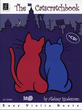 Illustration de The Catscratchbook : duos faciles avec CD écoute et play-along